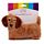 Worstehond Magnetron Heatpack Lavendel Tarwe