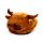 Highland Coo Koe Reuze Pantoffel Voetwarmer