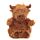 Highland Koe Pluche Magnetron Heatpack Lavendel Tarwe