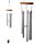 Houten windgong met metalen buizen 88cm