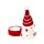 Keramiek Kerst Gnoom Waxinelichthouder