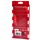 Kerstmis Kerstman Pluche Rand Gel Oogmasker