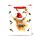Jan Pashley Kerstmis Highland Coo Cadeautasje L