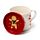 Kerstmis Baker Street Porselein Mok & Onderzetter Set