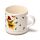 Kerstmis Jan Pashley Highland Koe Porselein Mok & Onderzetter Set