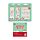 Jingle Kerstmis Zelfklevende Nagel Stickers