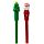 Feestelijke Kerstmis PVC Pen  - Blauw