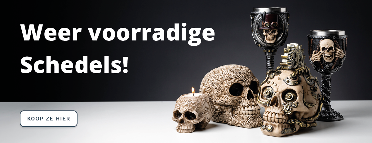 Weer voorradige schedels
